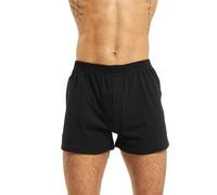Brandit Men's Boxer Shorts, Black, 100% Cotton, 7XL