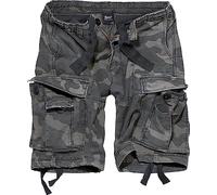 Brandit Men's Cargo Shorts, Dark Camo, XX-Large