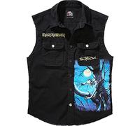 Brandit Men's Iron Maiden Vintage Shirt Sleeveless Fotd