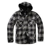 Hooded overshirt Brandit Lumber Noir 7XL