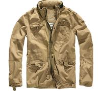 Brandit Men's Military M65 Short Combat Light Field Jacket Parka - Camel - X-Large