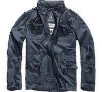 Brandit Men's Military M65 Short Combat Light Field Jacket Parka - Navy - 2XL