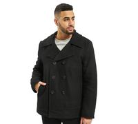 Brandit Pea Coat Jacket, black, size 2XL