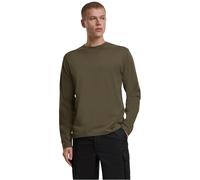 Brandit Premium Longsleeve Shirt Mens Cotton Top Classic Tee Shirt Olive
