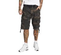 Brandit Men's Savage Vintage Shorts - Darkcamo, S