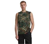 Brandit Men's T-Shirt Sleeveless, Camouflage, M