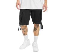 Brandit Men's Urban Legend Cargo-Short,Black, Large