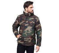 Brandit Sherpa Windbreaker Jacket - Woodland - L - Men
