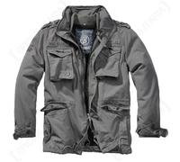 Brandit Military M65 Giant Field Jacket Coat - Charcoal Grey - Various Sizes
