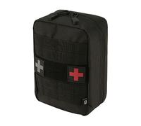 Brandit Molle First Aid Pouch Large, Unisex Bag, Black,
