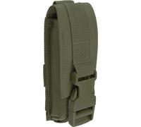 Brandit Molle Multi Pouches - Belt Bags, Accessory Pockets, Tool Pockets, Sizes Small, Medium, and Large in 6 Colours, Adult (Unisex), 8052, olive, Large, L