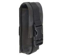 Brandit Molle Multi Pouches - Belt Bags, Accessory Pockets, Tool Pockets, Sizes Small, Medium, and Large in 6 Colours, Adult (Unisex), 8052, darkcamo, Large, L