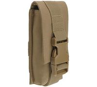Brandit Molle Multi Pouches - Belt Bags, Accessory Pockets, Tool Pockets, Sizes Small, Medium, and Large in 6 Colours, Adult (Unisex), 8052, camel, Large, L
