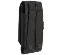 Brandit Adult (Unisex) Molle Phone Pouch Large Small Bag, Black, Large, L EU