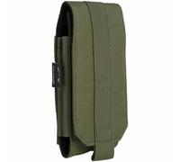 Brandit MOLLE Phone Pouch Tactical Hiking Webbing Belt Outdoors Cable Entries