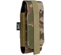 Brandit MOLLE Phone Pouch Tactical Hiking Webbing Belt Outdoors Cable Entries
