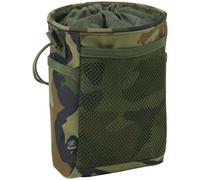 Brandit MOLLE Pouch Tactical PALS Organizer Mesh Army Webbing Woodland Camo