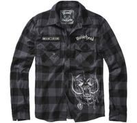 Brandit Motörhead Checkshirt Black-Grey Size Small