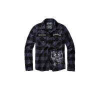 Brandit Motörhead Checkshirt Black/GreyXXL Black,Grey