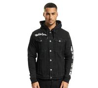 Brandit Motörhead Cradock Denim Jacket Rock Band Metal Music Merch Black/Black