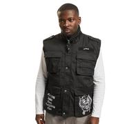 Brandit Men's Motörhead Ranger Vest Windbreaker, Black, 6XL