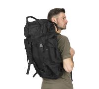 Brandit Nylon Backpack, black, One size