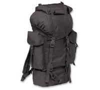 Brandit Nylon Backpack, black, One size