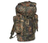 Brandit Nylon Backpack, camouflage, One size