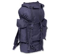 Brandit Nylon Backpack, Dark Navy Blue, One size
