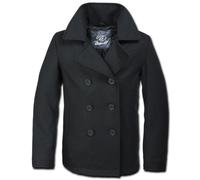 Brandit Pea Coat Jacket, black, size 2XL