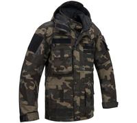 Brandit Performance Outdoor Jacket Tactical Hooded Water-repellent Dark Camo