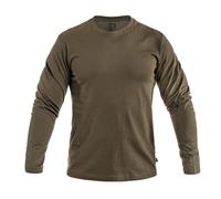 Brandit Premium Longsleeve Shirt, green, size S for Men