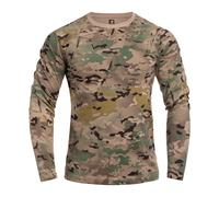 Brandit Premium Long Sleeve Shirt - Tactical Camo