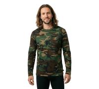 Brandit Premium Long Sleeve Shirt - Woodland