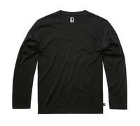 Brandit Premium Longsleeve Shirt, black, size 5XL for Men