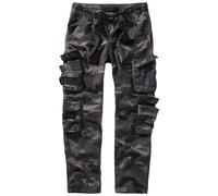 Brandit Pure Slim Fit Pants, color: darkcamo, size: S