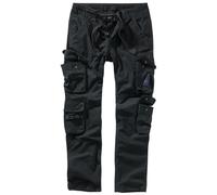 Brandit Pure Slim Fit Pants, black, size XL