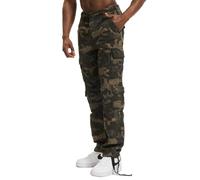 Brandit Pure Slim Fit Pants, Color: darkcamo, Size: XL