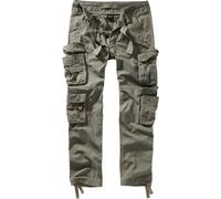 Brandit Pure Slim Fit Pants, color: olive, size: L