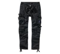 Brandit Pure Slim Fit Trousers - Black