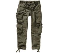 Brandit Pure Slim Fit Trousers Mens Casual Wear Trekking Army Cargos Pants Olive