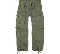 Brandit Pure Vintage Pants, green, size 5XL for Men
