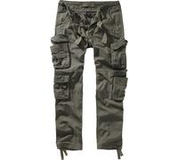 Brandit Pure Vintage Trouser Slim Cargo Trousers olive