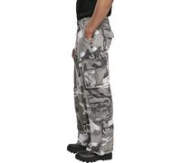 Brandit Pure Vintage Trousers Cargo Combat Fatigues 100% Cotton Airsoft Hiking