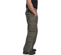 Brandit Pure Vintage Trousers Cargo Combat Fatigues 100% Cotton Airsoft Hiking