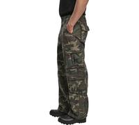 Brandit Pure Vintage Trousers Cargo Combat Fatigues 100% Cotton Airsoft Hiking
