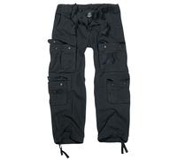 Brandit Pure Vintage Pants, black, size 5XL for Men