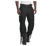 Brandit Pure Vintage Military Trousers Black