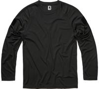Brandit QuickDry Long Sleeve Shirt - Black