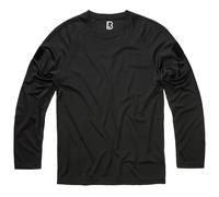 Brandit QuickDry Long Sleeve Shirt - Black